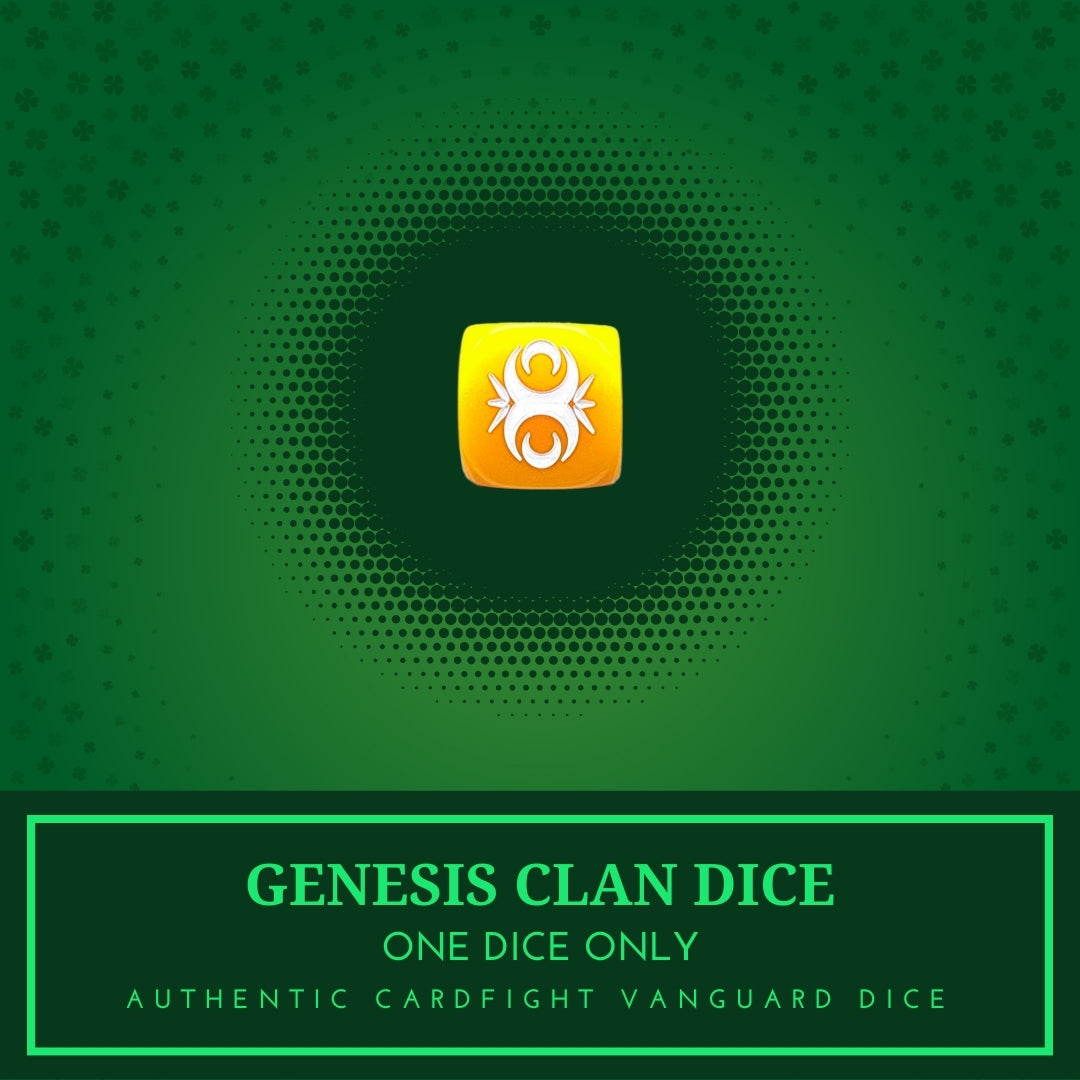 1x Genesis Clan Dice - Cardfight!! Vanguard