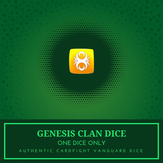 1x Genesis Clan Dice - Cardfight!! Vanguard