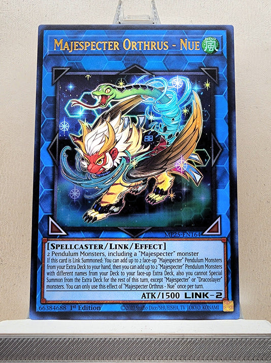 Yugioh! 1x Majespecter Orthrus - Nue (MP25 - Ultra Rare) 1st Edition