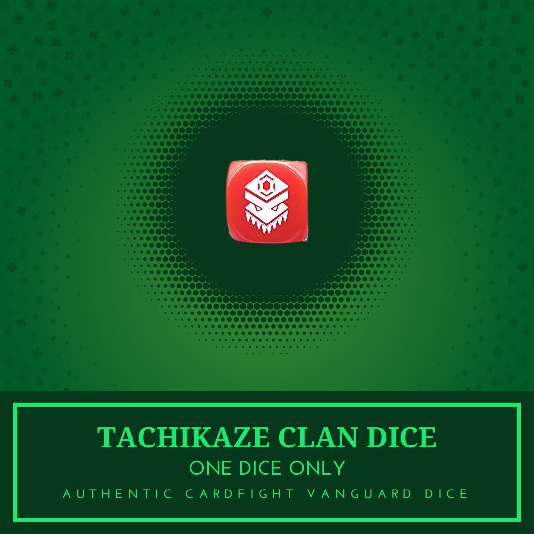 1x Tachikaze Clan Dice - Cardfight!! Vanguard