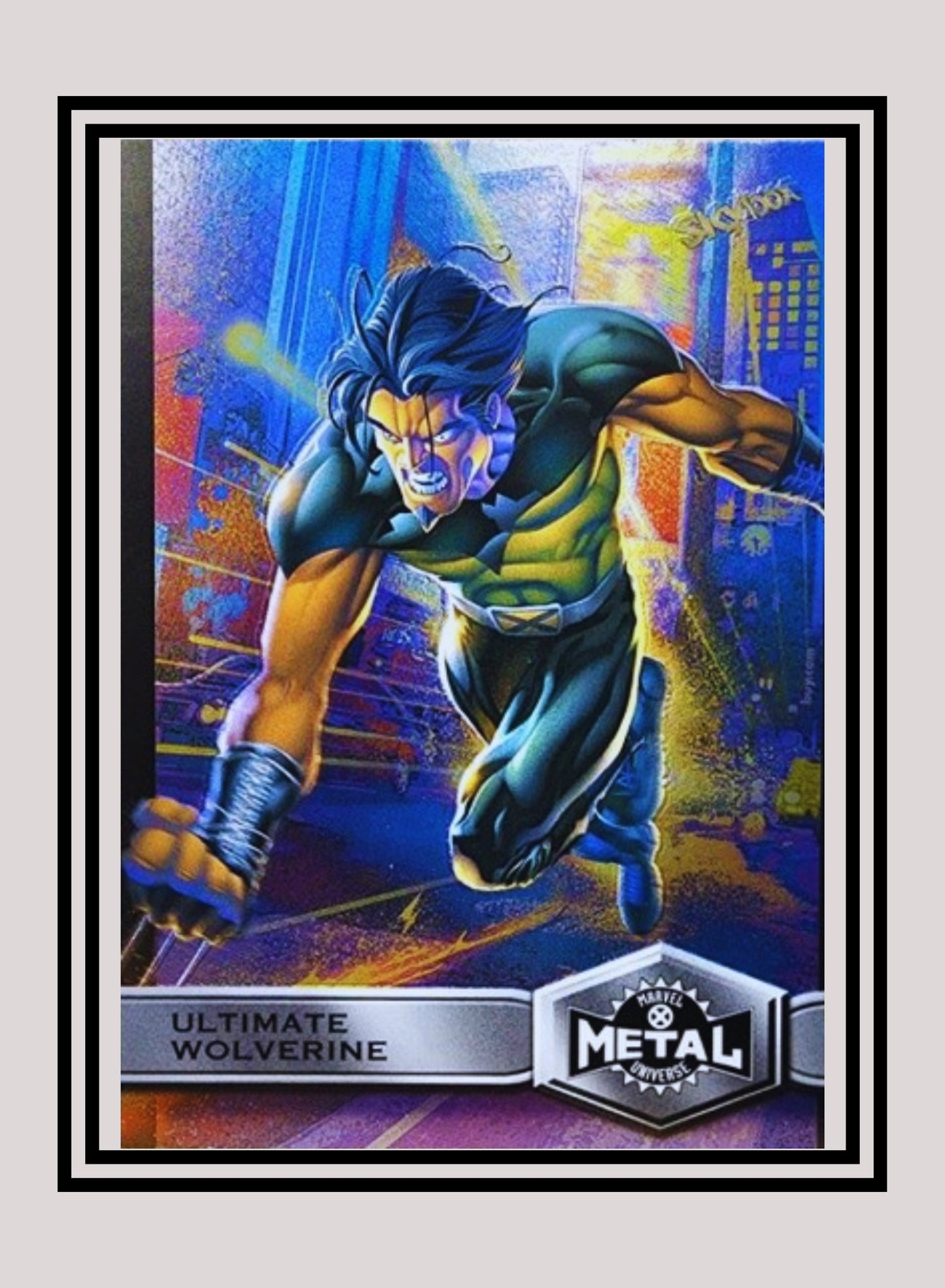 Marvel! 1x Ultimate Wolverine - Base High Series (#165 - 2021 Upper Deck X-Men Metal Universe)