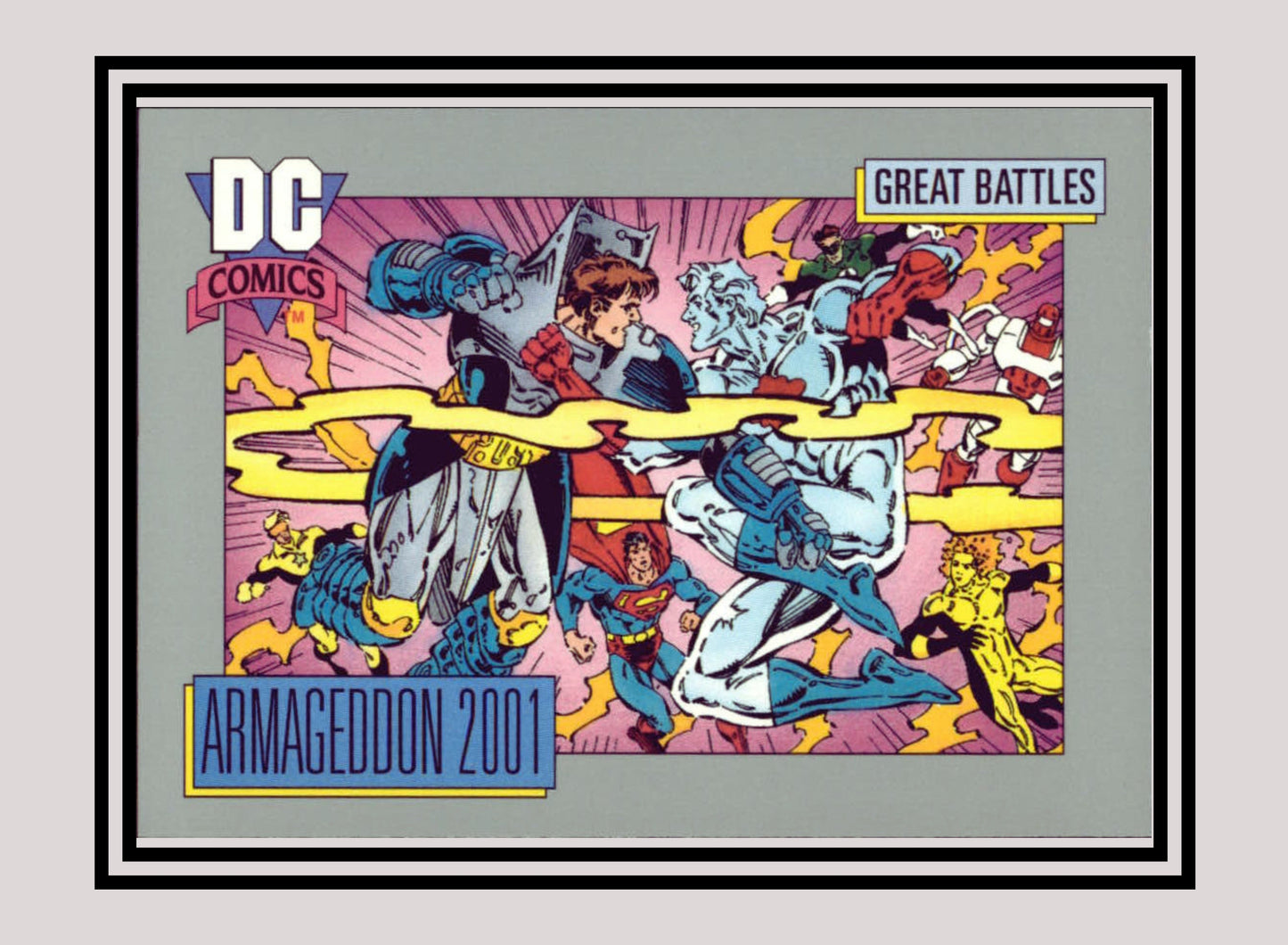 DC! 1x Armageddon 2001 (Card C) - Base (#165 - 1991 Impel DC Cosmic Cards)