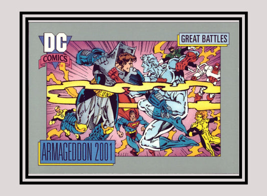 DC! 1x Armageddon 2001 (Card C) - Base (#165 - 1991 Impel DC Cosmic Cards)