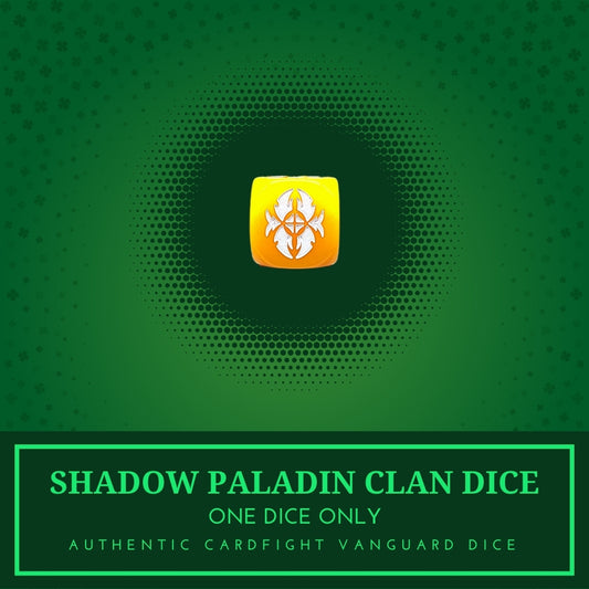 1x Shadow Paladin Clan Dice - Cardfight!! Vanguard