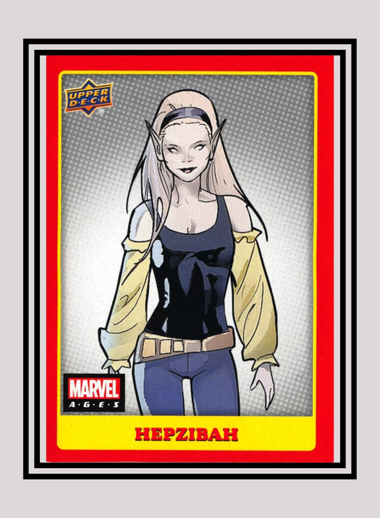 Marvel! 1x Hepzibah - Base (#166 - 2020 Upper Deck Marvel Ages)