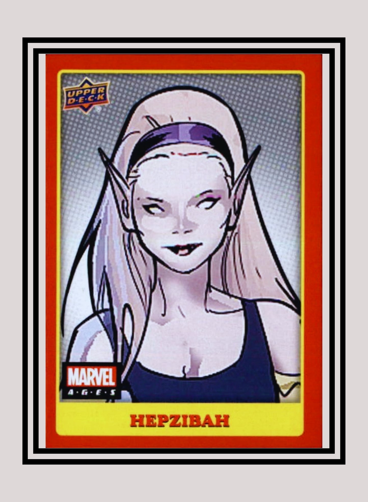 Marvel! 1x Hepzibah - Photo Variants (#166 - 2020 Upper Deck Marvel Ages)