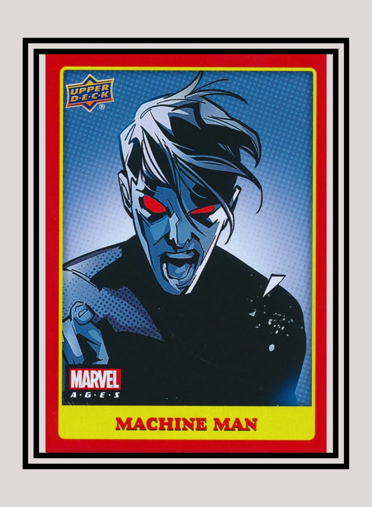 Marvel! 1x Machine Man - Photo Variants (#167 - 2020 Upper Deck Marvel Ages)