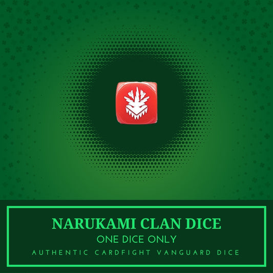 1x Narukami Clan Dice - Cardfight!! Vanguard