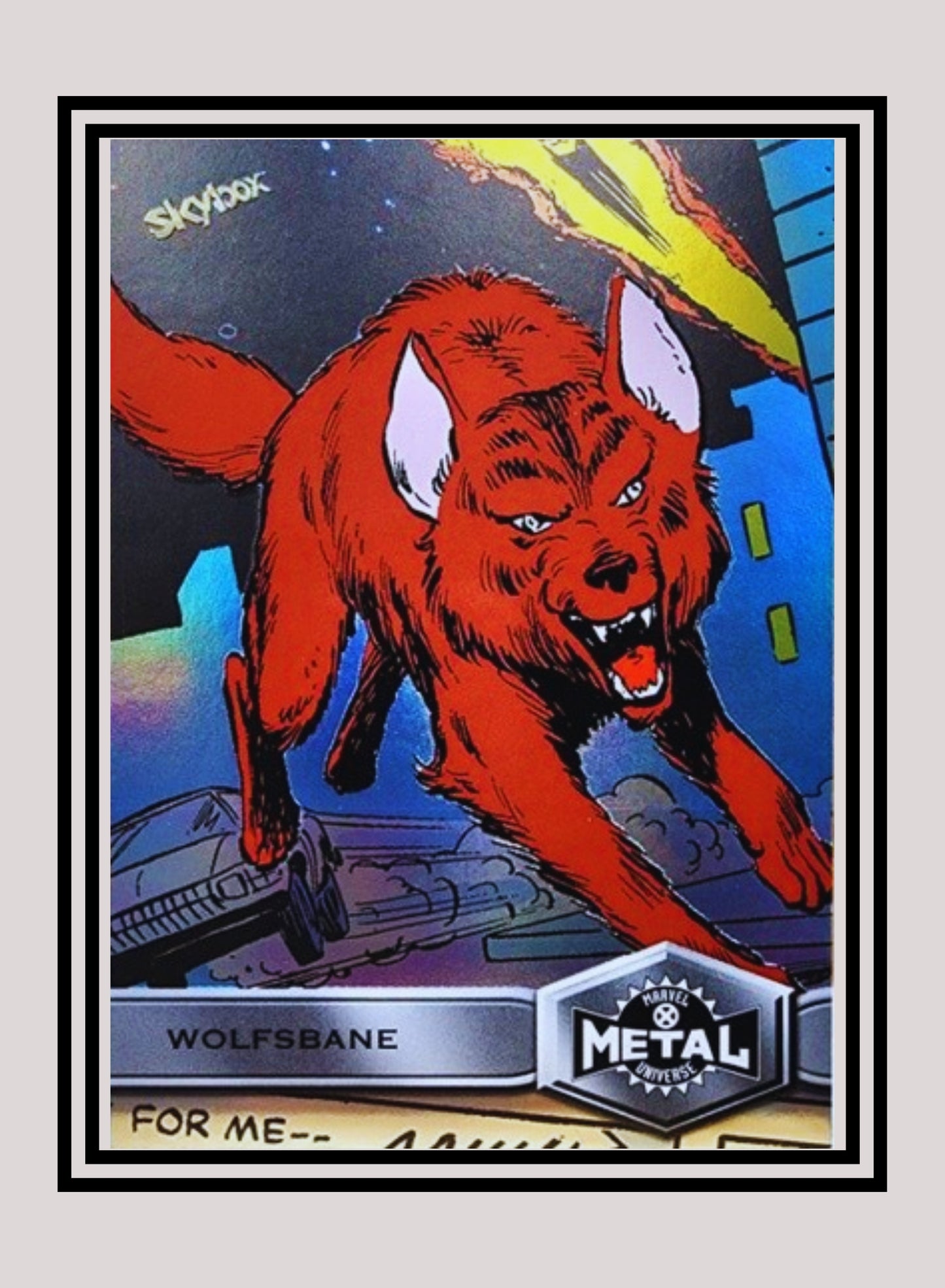 Marvel! 1x Wolfsbane - Base High Series (#168 - 2021 Upper Deck X-Men Metal Universe)