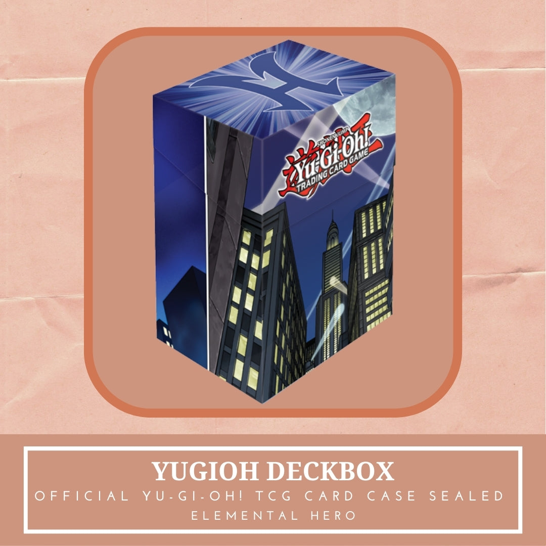 Yugioh! 1x Elemental Hero DeckBox SEALED