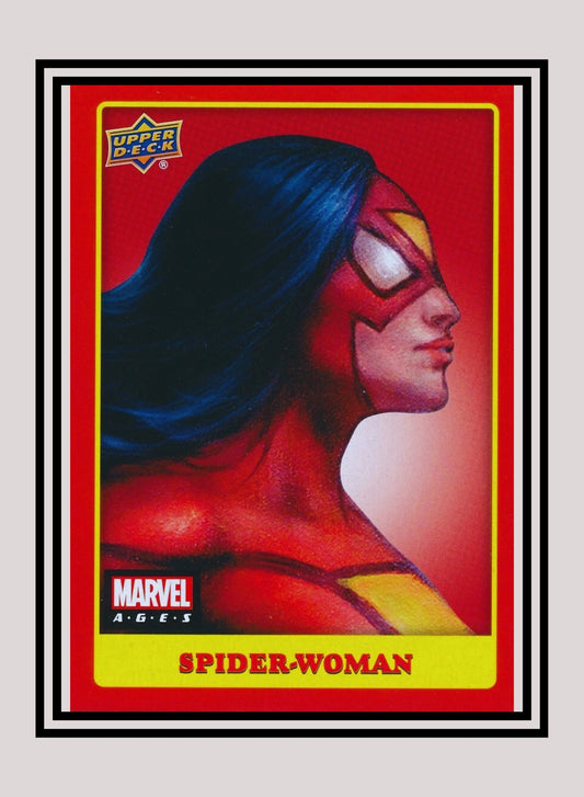 Marvel! 1x Spider-Woman - Photo Variants (#168 - 2020 Upper Deck Marvel Ages)