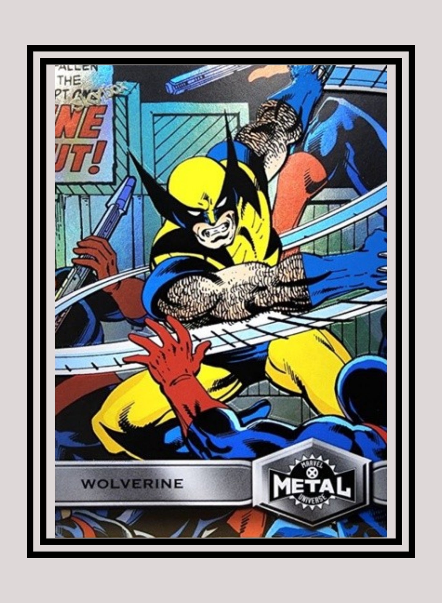 Marvel! 1x Wolverine - Base High Series (#169 - 2021 Upper Deck X-Men Metal Universe)