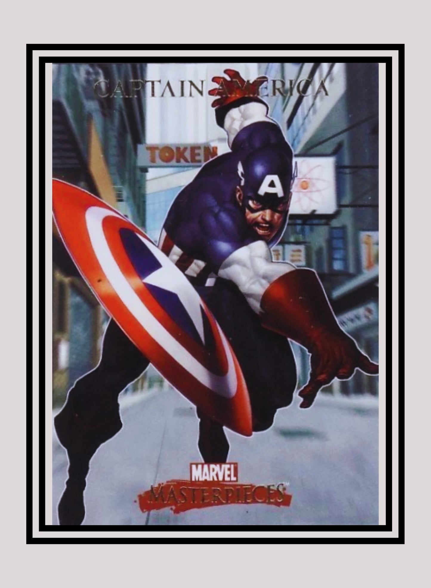 Marvel! 1x Captain America - Base (#16 - 2007 Upper Deck Marvel Masterpieces)