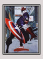 Marvel! 1x Captain America - Base (#16 - 2007 Upper Deck Marvel Masterpieces)