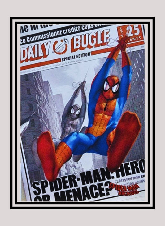 Marvel! 1x Daily Bugle - Base (#16 - 2009 Rittenhouse Spiderman Archives)