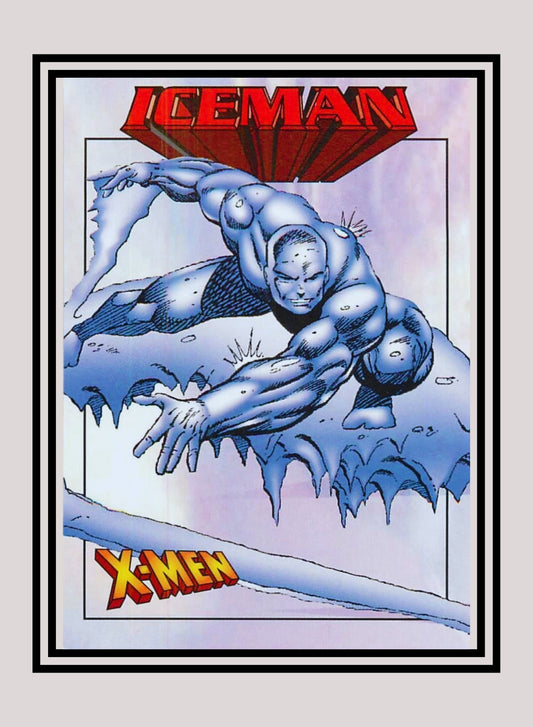 Marvel! 1x Iceman - Base (#16 - 1997 Fleer X-Men International)