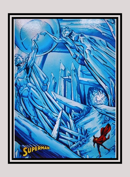 DC! 1x Fortress of Solitude - Base (#16 - 2013 Cryptozoic DC Superman)