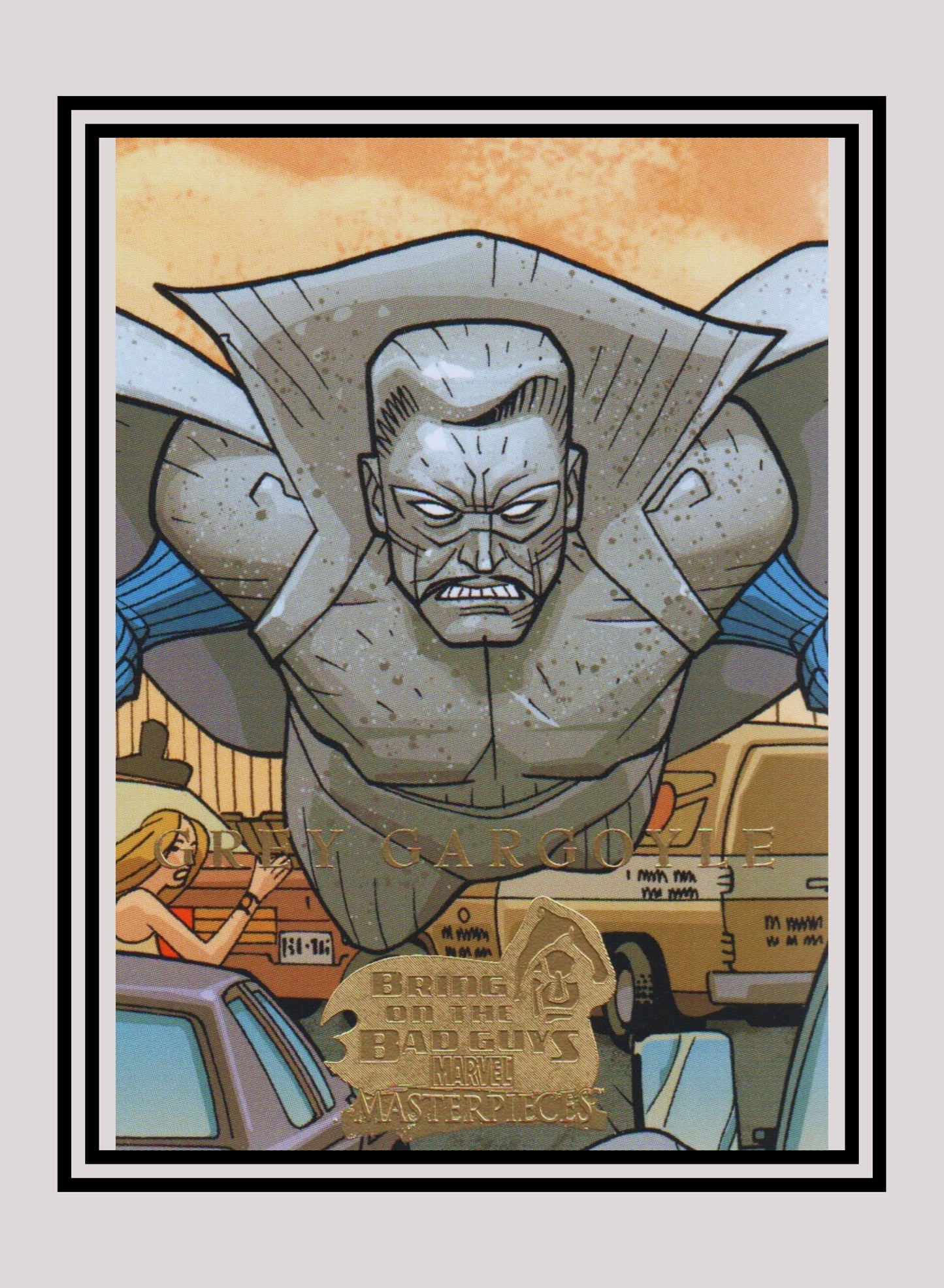 Marvel! 1x Grey Gargoyle - Base (#16 - 2008 Upper Deck Marvel Masterpieces Series 3)