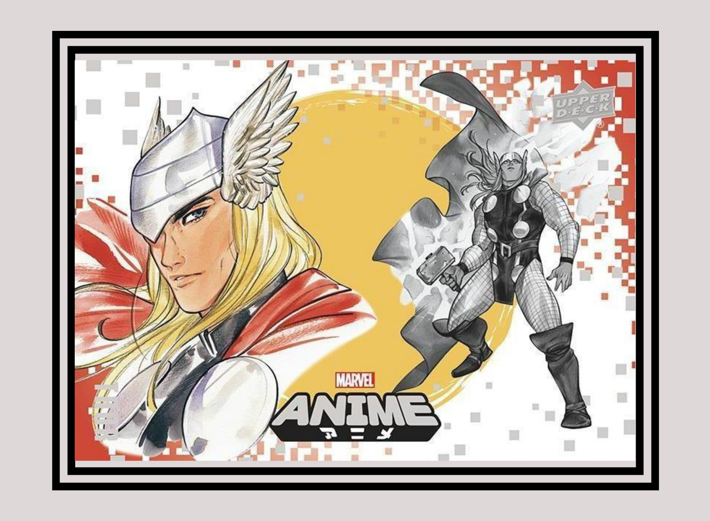 Marvel! 1x Thor - Base (#16 - 2020 Upper Deck Marvel Anime)