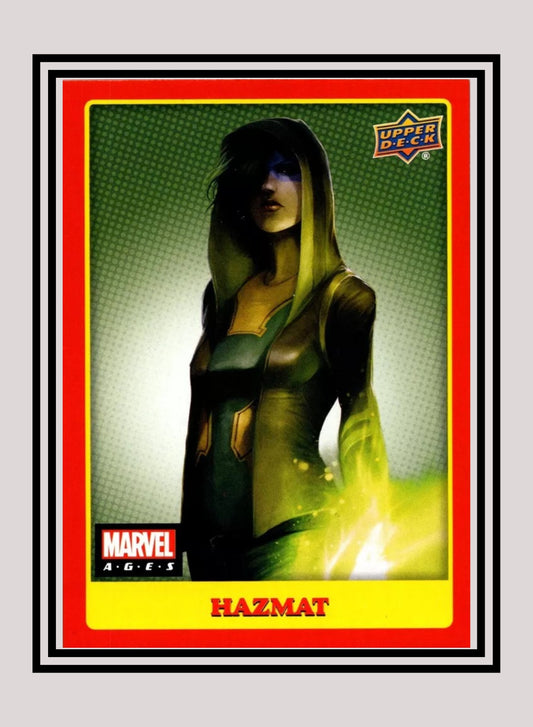 Marvel! 1x Hazmat - Base (#016 - 2020 Upper Deck Marvel Ages)