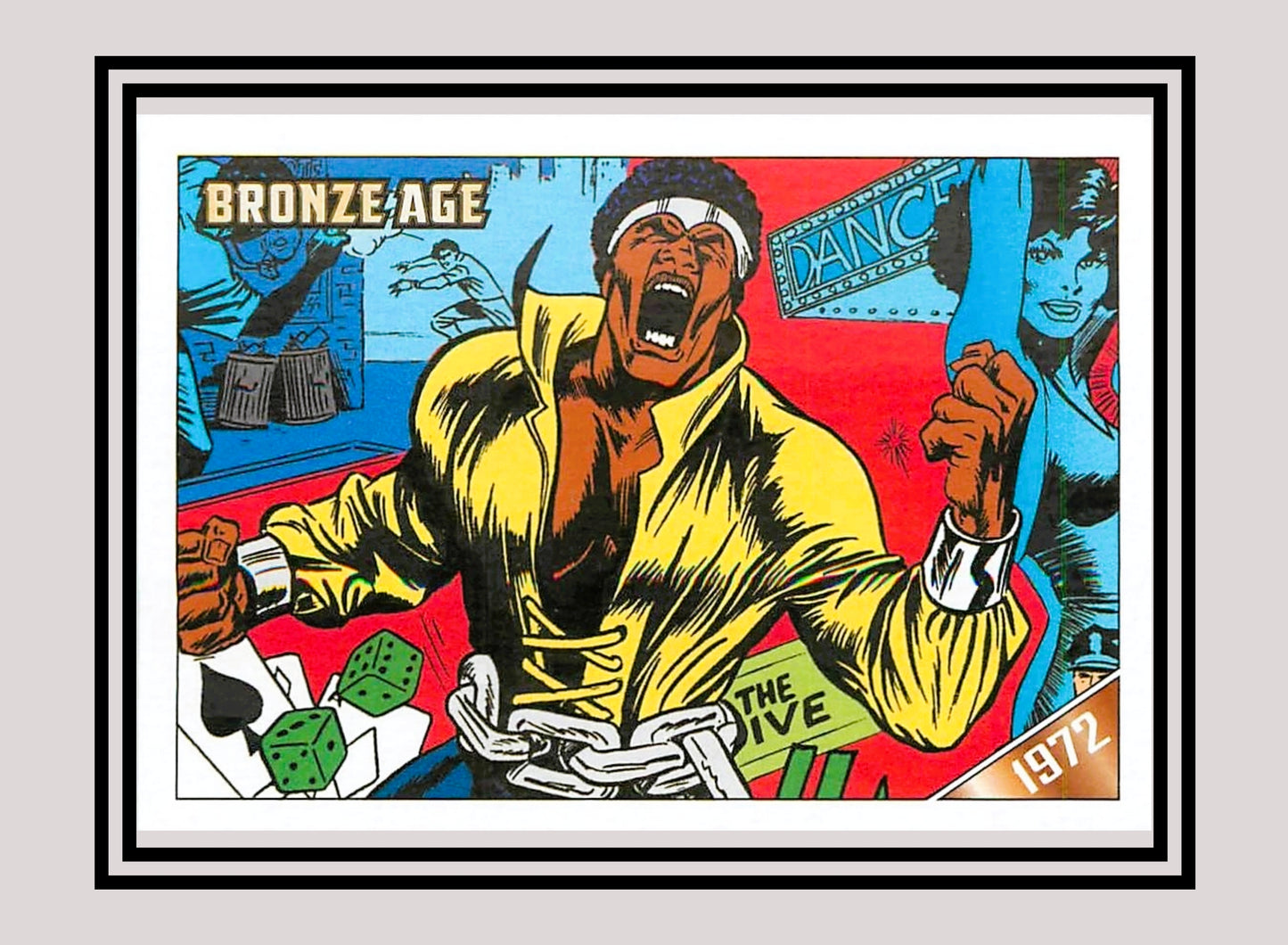 Marvel! 1x Luke Cage, Hero for Hire #1 - Base (#16 - 2012 Rittenhouse Marvel Bronze Age)