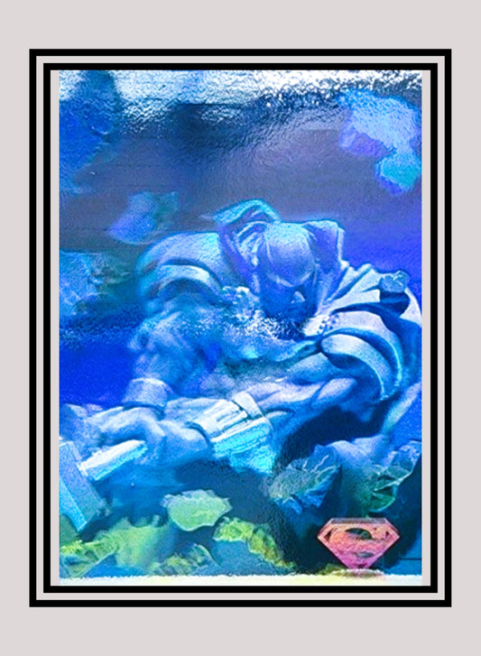 DC! 1x Heavy Mettle - Hologram (#16 - 1996 Fleer Superman Hologram Series)