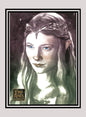LOTR! 1x Portrait of Galadriel - Base (#16 - 2008 Lord of the Rings: Masterpieces II)