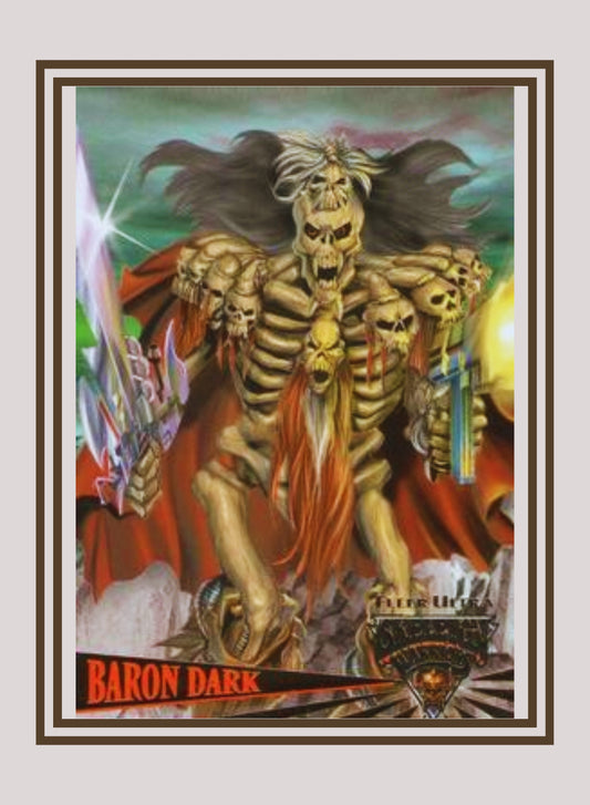 1x Baron Dark - Base (#016 - 1995 Fleer Ultra Skeleton Warriors)