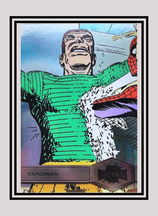 Marvel! 1x Sandman - Base High Series (#170 - 2021 Upper Deck Spiderman Metal Universe)