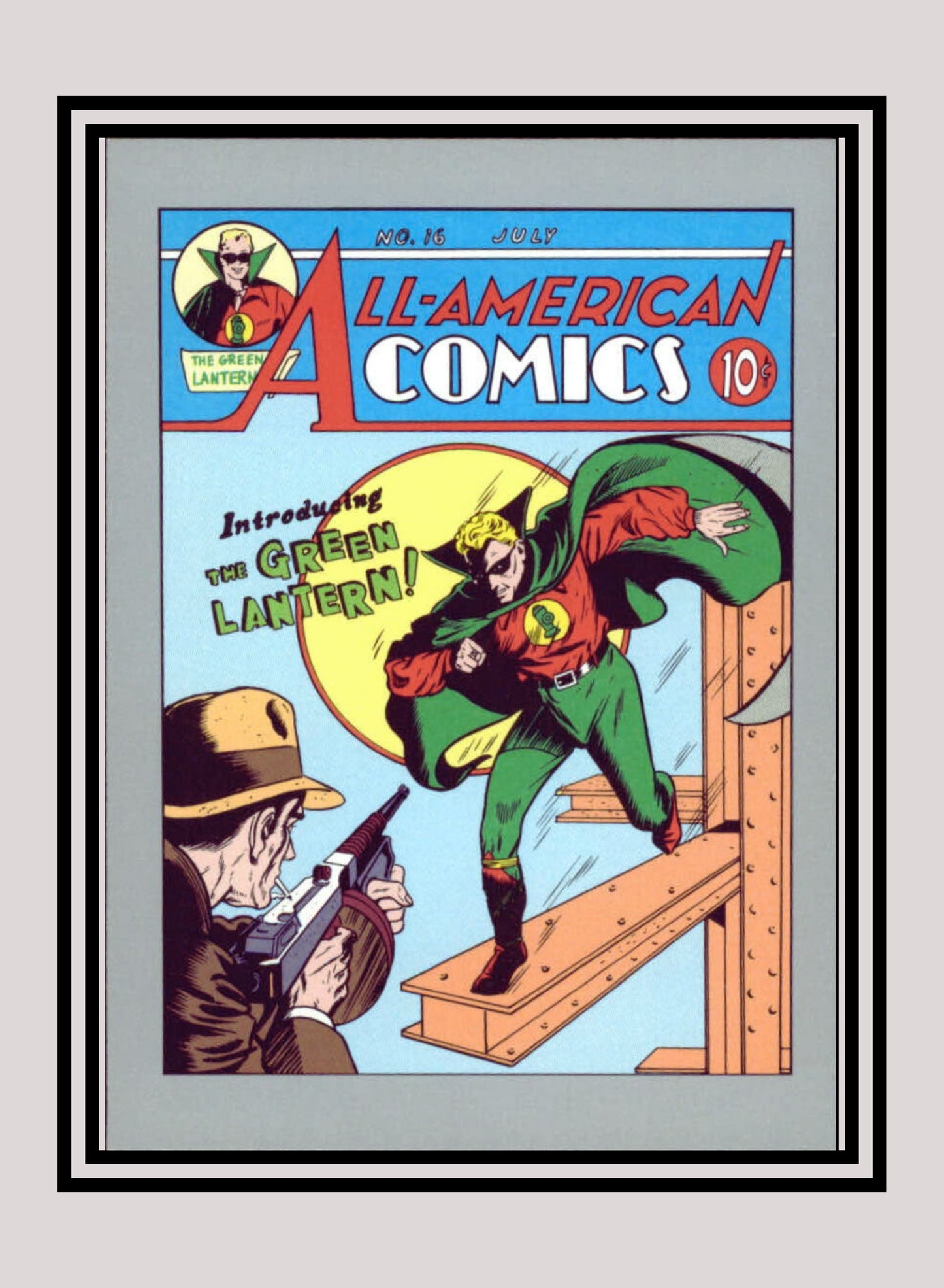 DC! 1x All-American Comics #16 - Base (#170 - 1991 Impel DC Cosmic Cards)