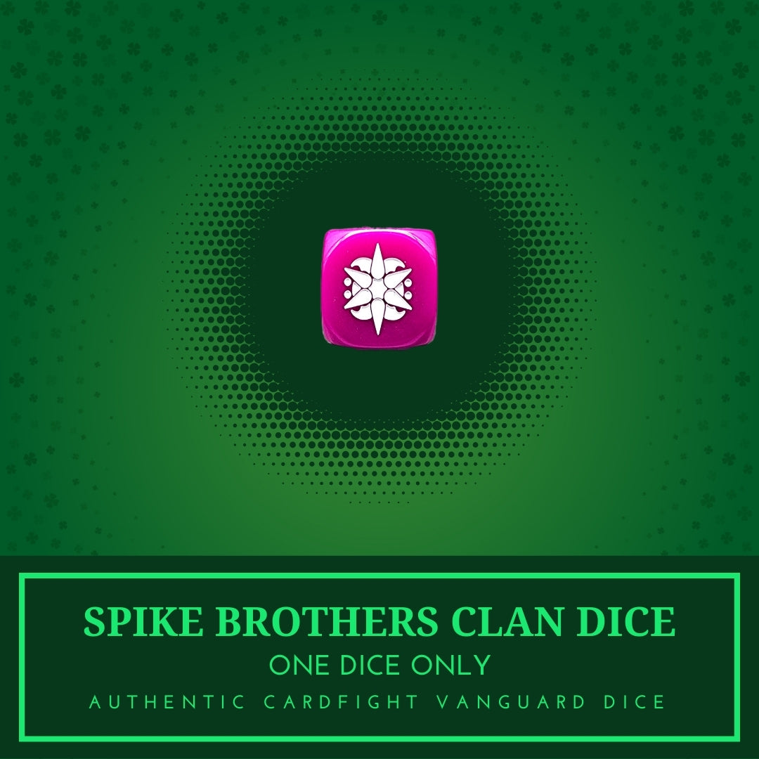 1x Spike Brothers Clan Dice - Cardfight!! Vanguard