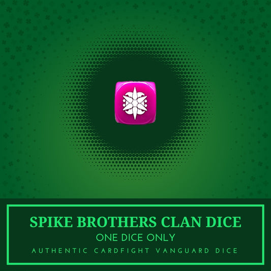 1x Spike Brothers Clan Dice - Cardfight!! Vanguard