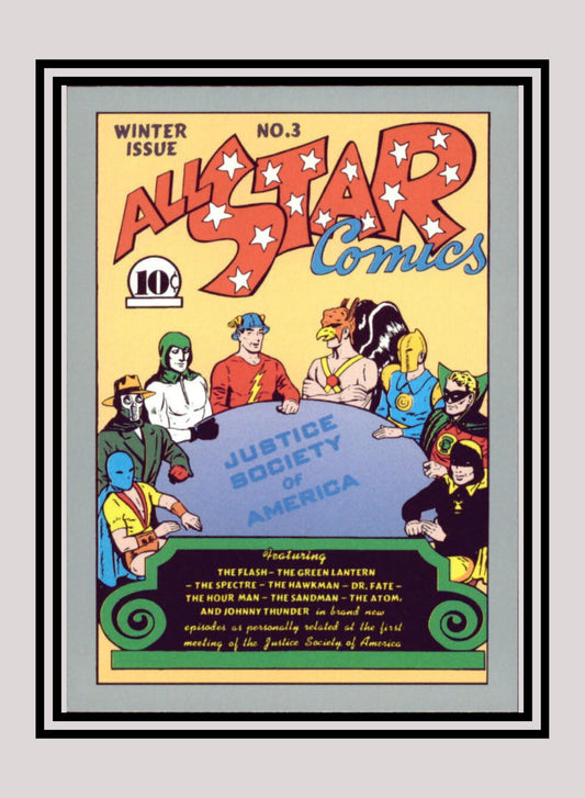 DC! 1x All Star Comics #3 - Base (#171 - 1991 Impel DC Cosmic Cards)