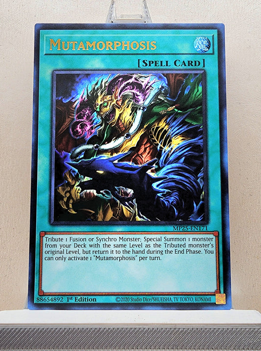 Yugioh! 1x Mutamorphosis (MP25 - Ultra Rare) 1st Edition