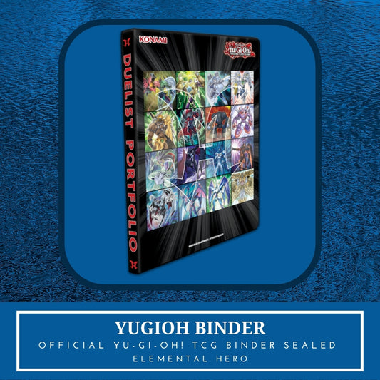 Yugioh! 1x Elemental Hero Binder SEALED