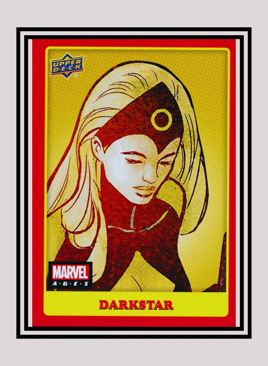 Marvel! 1x Darkstar - Photo Variants (#171 - 2020 Upper Deck Marvel Ages)