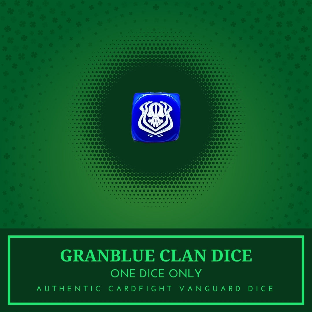 1x Granblue Clan Dice - Cardfight!! Vanguard