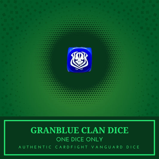 1x Granblue Clan Dice - Cardfight!! Vanguard