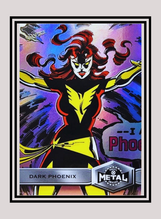 Marvel! 1x Dark Phoenix - Base High Series (#173 - 2021 Upper Deck X-Men Metal Universe)