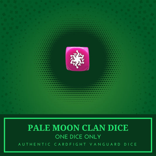 1x Pale Moon Clan Dice - Cardfight!! Vanguard