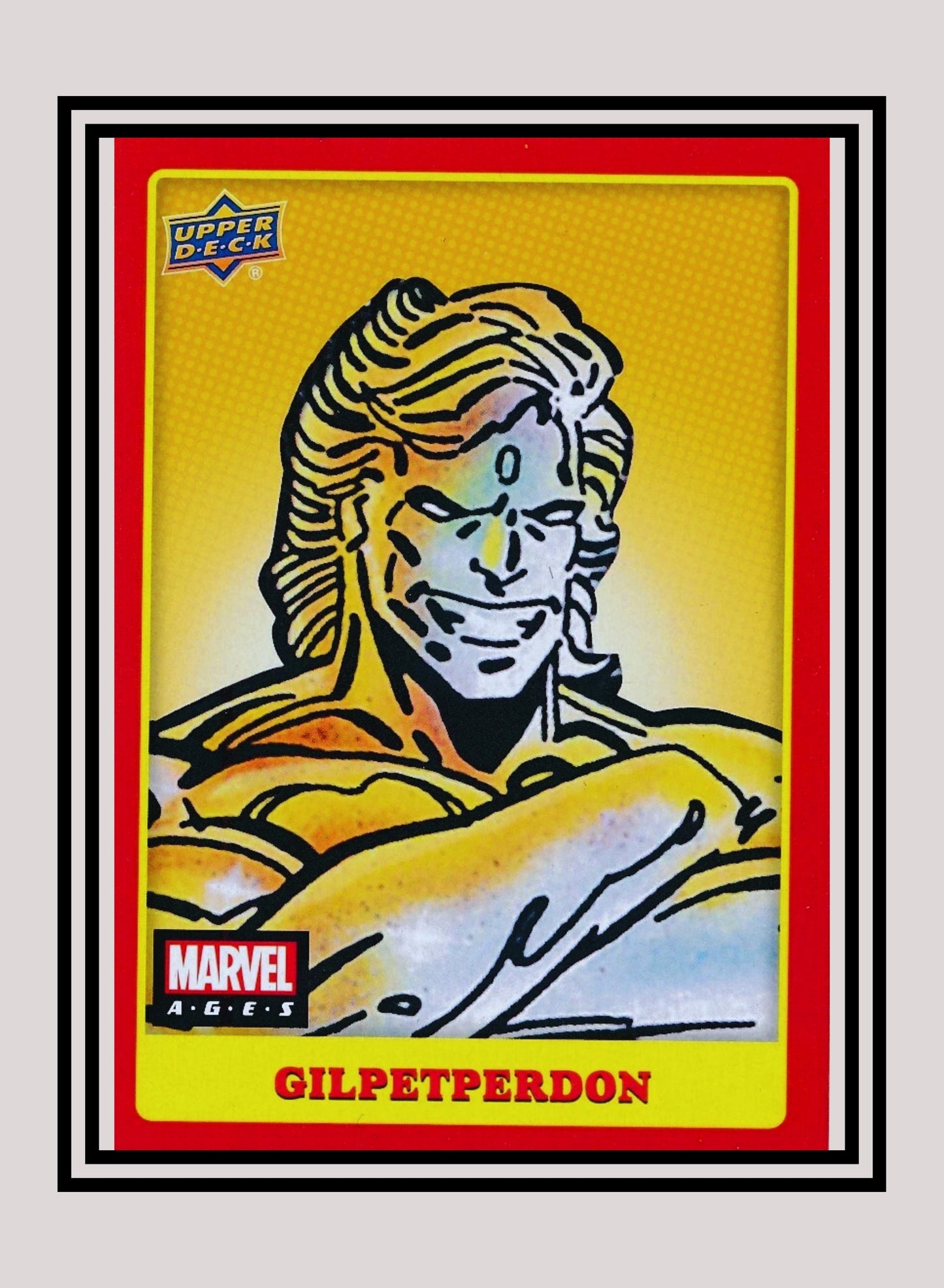 Marvel! 1x Gilpetperdon - Photo Variants (#175 - 2020 Upper Deck Marvel Ages)