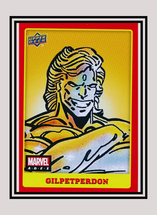 Marvel! 1x Gilpetperdon - Photo Variants (#175 - 2020 Upper Deck Marvel Ages)