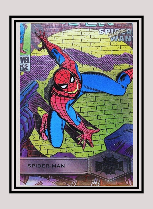 Marvel! 1x Spiderman - Base High Series (#176 - 2021 Upper Deck Spiderman Metal Universe)