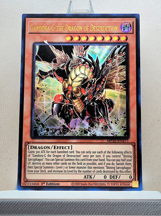 Yugioh! 1x Gandora-G the Dragon of Destruction (MP25 - Ultra Rare) 1st Edition