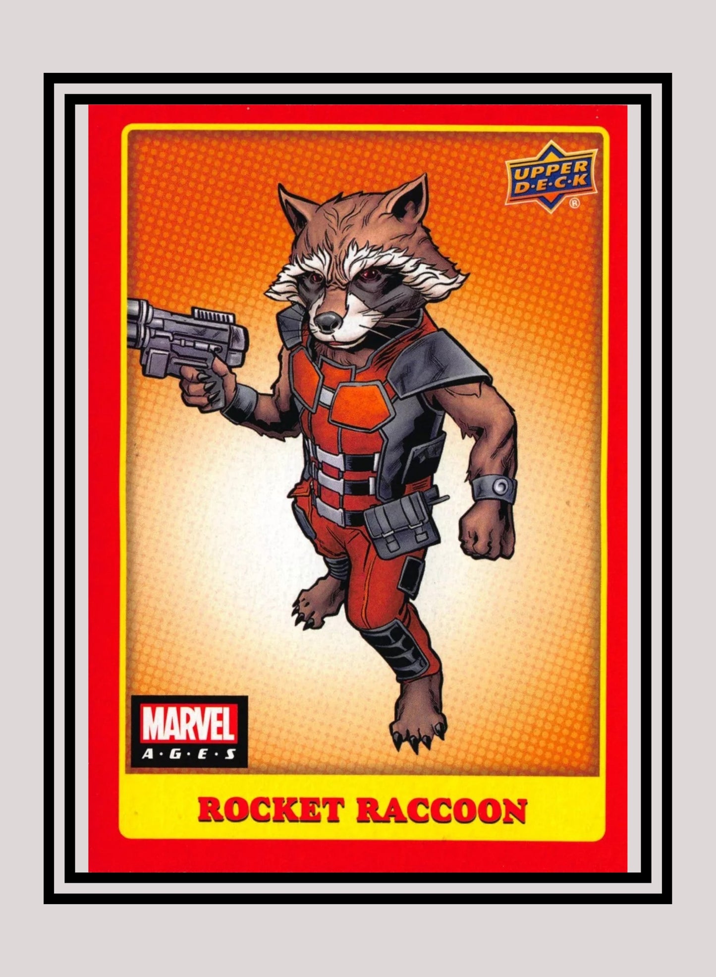 Marvel! 1x Rocket Raccoon - Base (#179 - 2020 Upper Deck Marvel Ages)