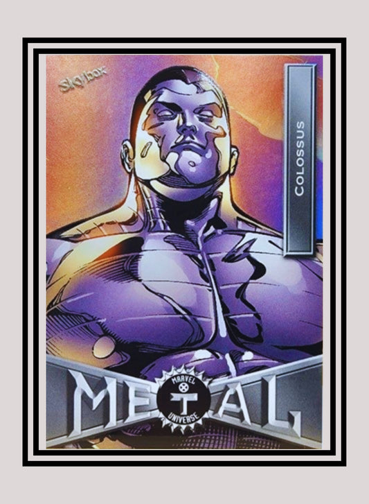 Marvel! 1x Colossus - Base Low Series (#017 - 2021 Upper Deck X-Men Metal Universe)