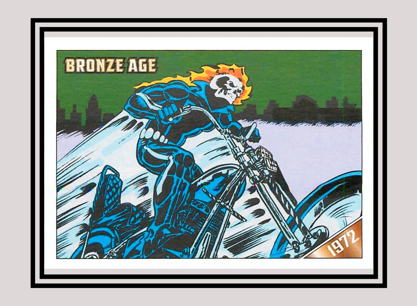 Marvel! 1x Marvel Spotlight #5: Ghost Rider - Base (#17 - 2012 Rittenhouse Marvel Bronze Age)