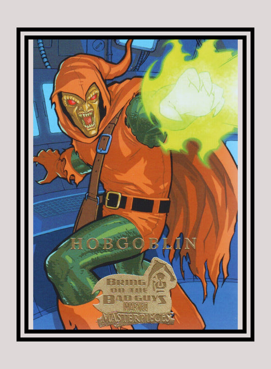 Marvel! 1x Hobgoblin - Base (#17 - 2008 Upper Deck Marvel Masterpieces Series 3)