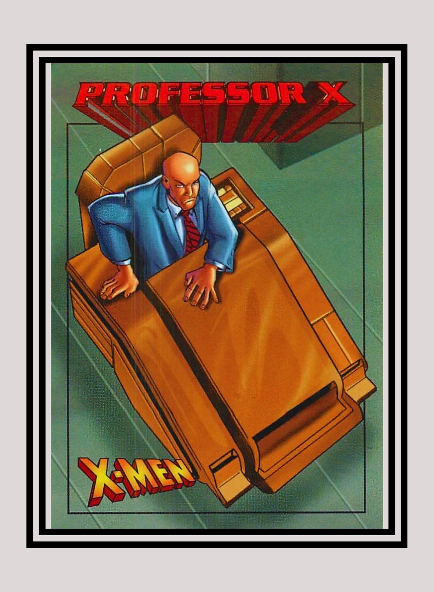 Marvel! 1x Professor X - Base (#17 - 1997 Fleer X-Men International)