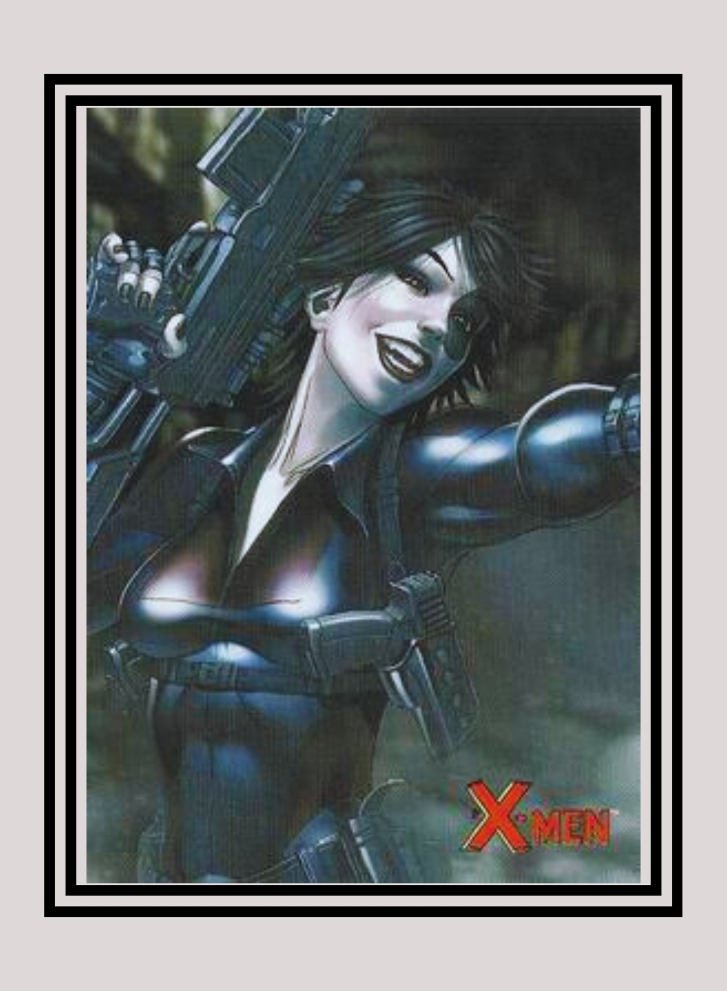 Marvel! 1x Domino - Base (#17 - 2009 Rittenhouse X-Men Archives)